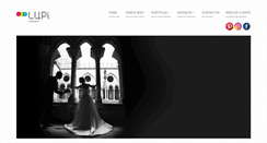 Desktop Screenshot of lupifotografia.com
